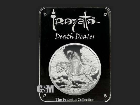 Frazetta Death Dealer I Proof Silver Round 2oz