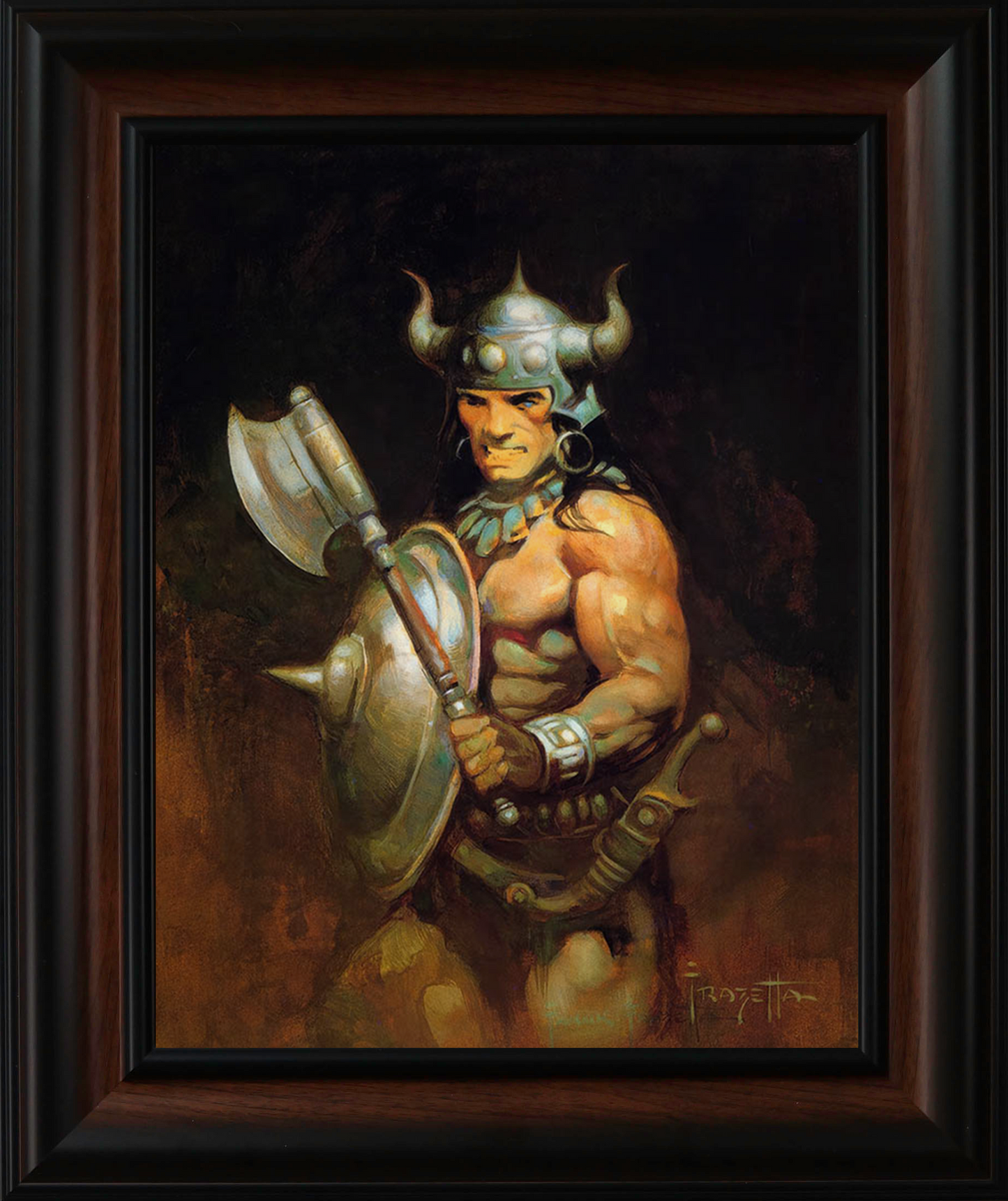 Barbarian Portrait Fine Art Print/Framed Art