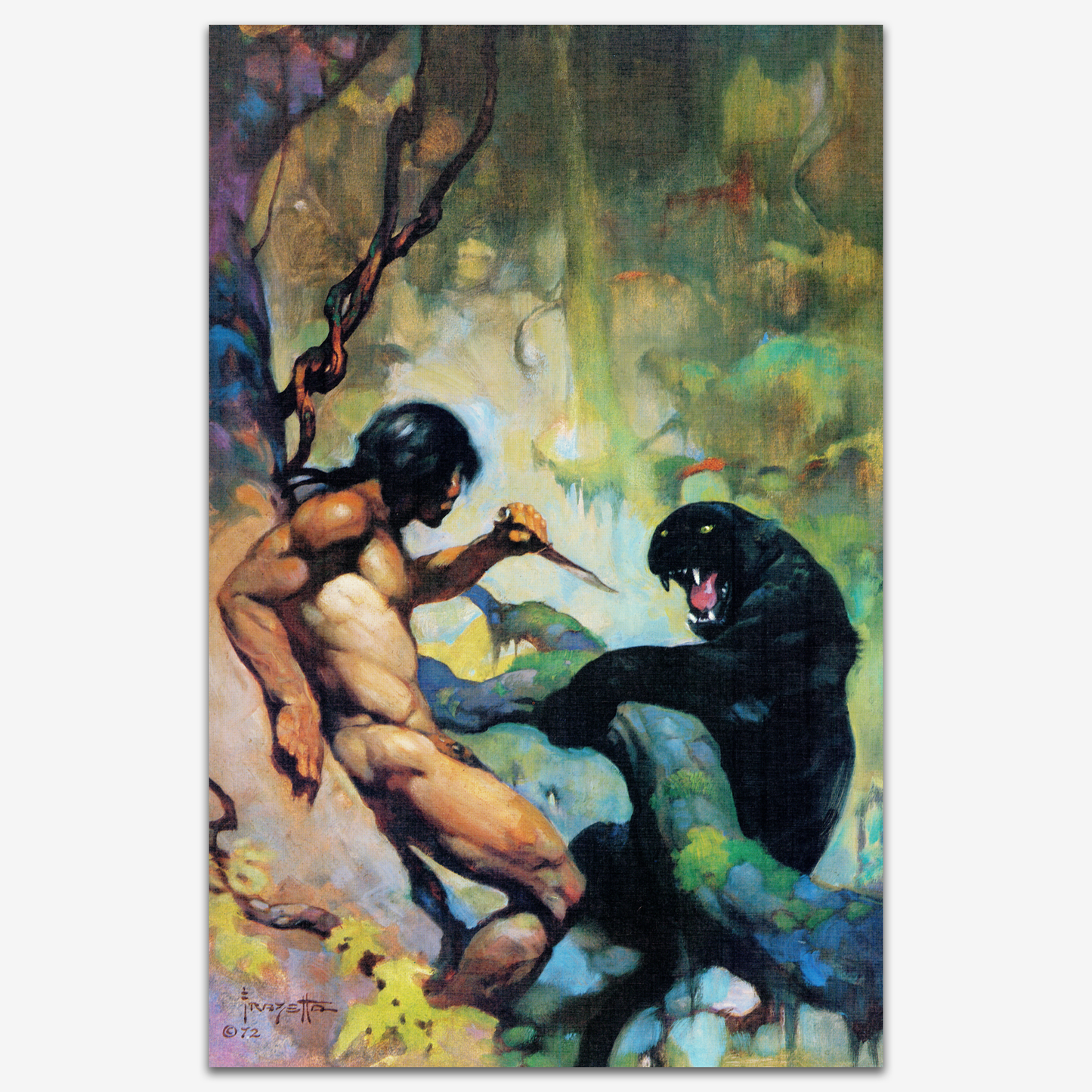 Art Print No. 77- Black Panther