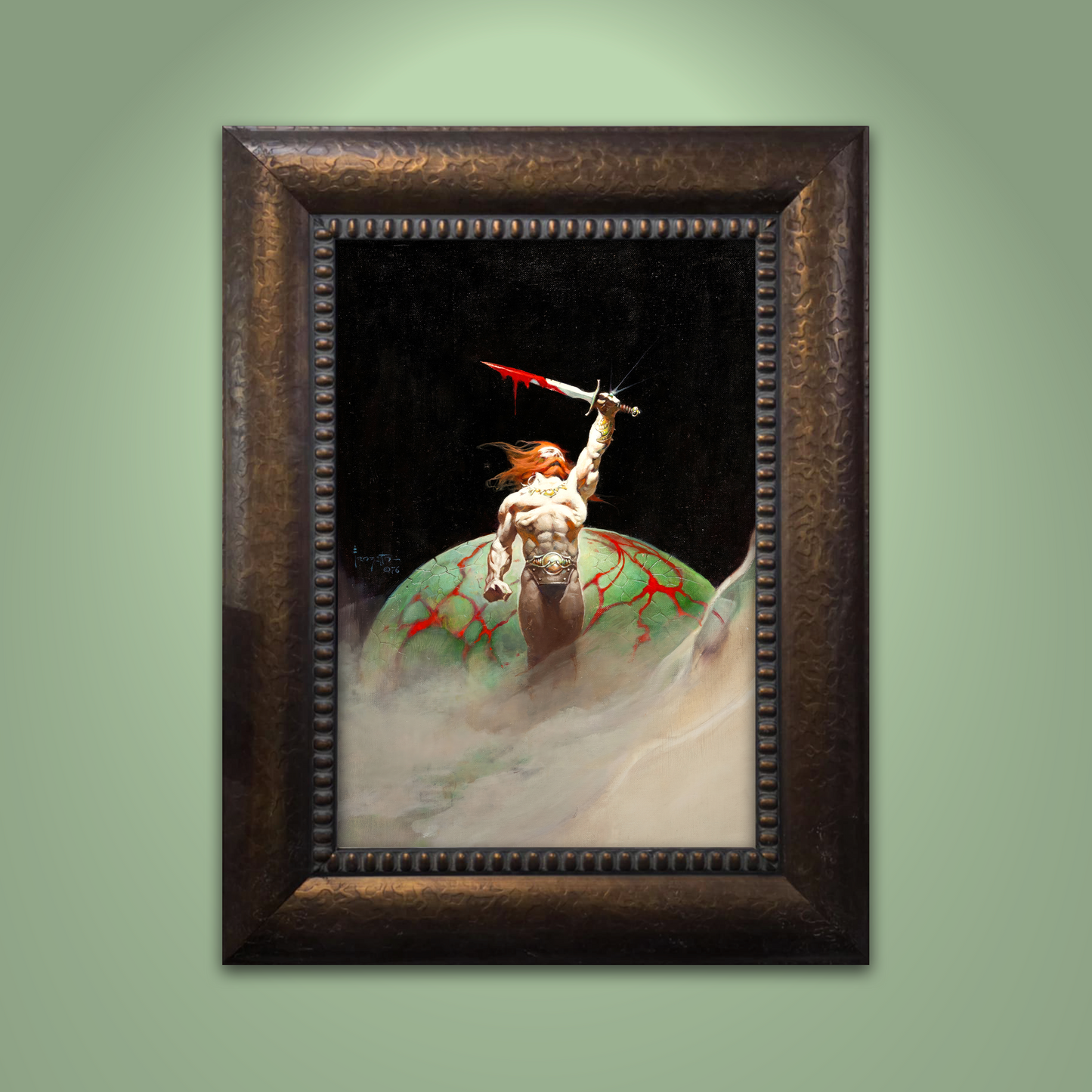 Bloodstone Mini Wrap-Around Canvas Art
