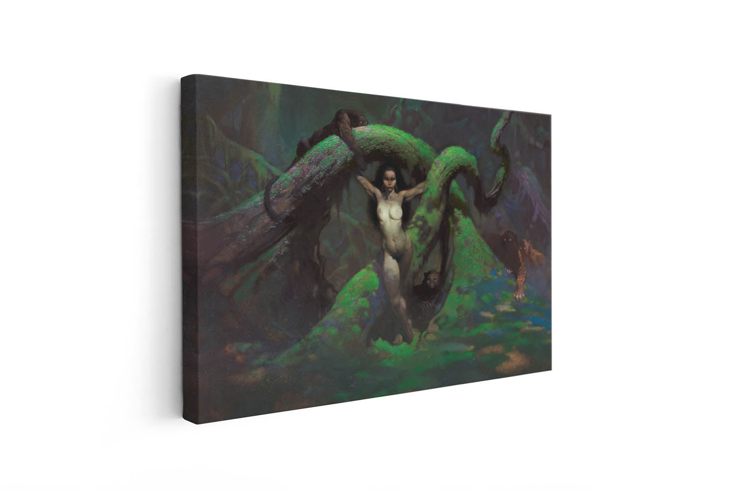Cat Girl Revised Canvas Wrap B-Stock