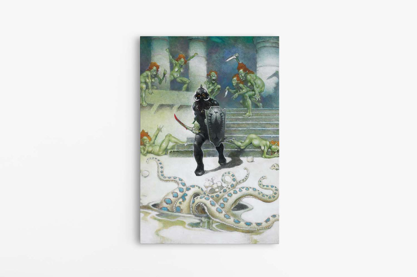 Death Dealer VII Mini Wrap-Around Canvas Art
