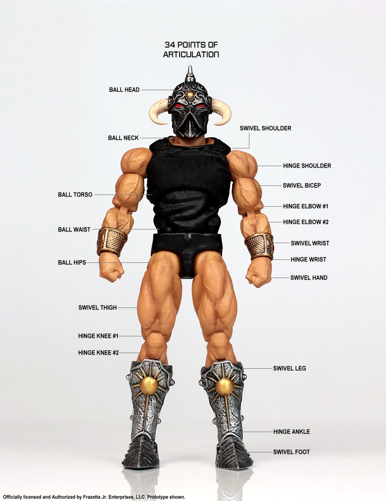 Death Dealer with Steed Action Figure