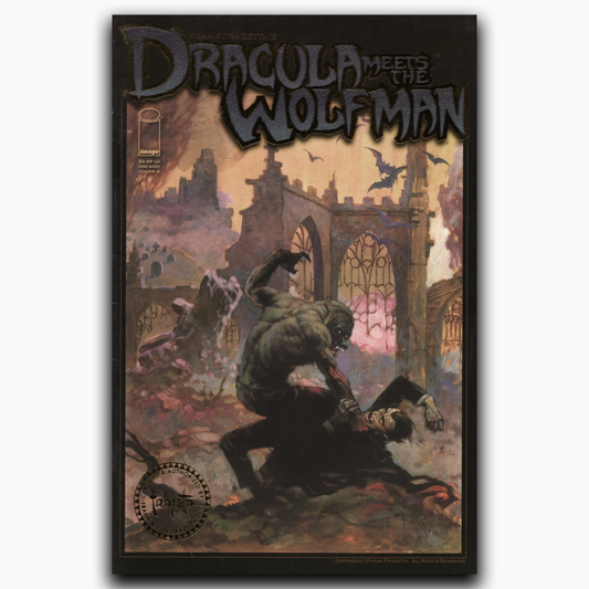 Frazetta's Dracula Meets the Wolfman Image Comic