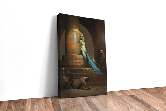 Egyptian Queen Large Wrap Around Canvas
