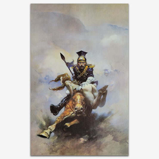 Art Print No. 101- Flashman on the Charge