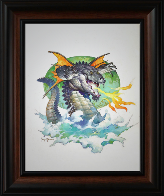 Flying Alligator Fine Art Print/Framed Art