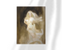 Unframed print of Bride of Dracula by Frank Frazetta. A pale, ethereal woman in soft tones stands against a shadowy backdrop, her form partially veiled in mist.