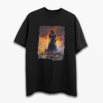 Death Dealer III Revised T-Shirt – Frazetta Art Museum Death Dealer III Revised T-Shirt – Frazetta Art Museum