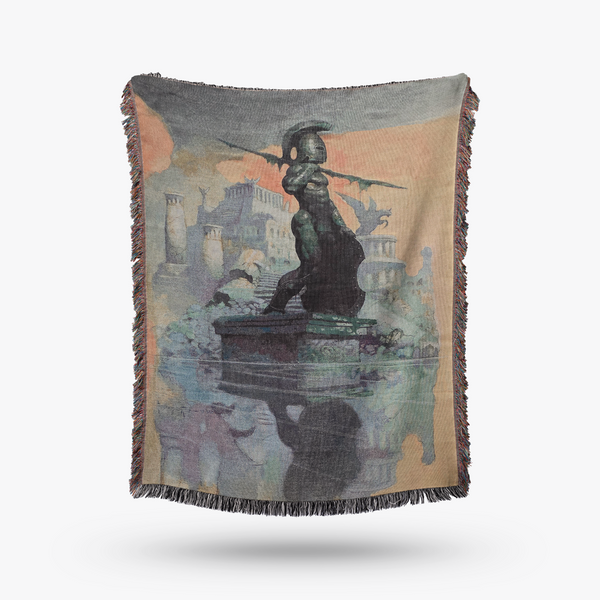 Atlantis Jacquard Woven Blanket – Frazetta Art Museum