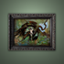 Frank Frazetta’s “Cat Girl” artwork from the Frazetta Art Museum&