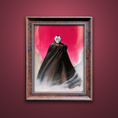 Frank Frazetta’s “Dracula” artwork from the Frazetta Art Museum&