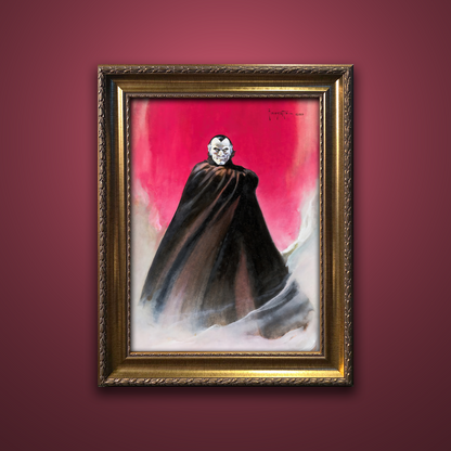 Frank Frazetta’s “Dracula” artwork from the Frazetta Art Museum&