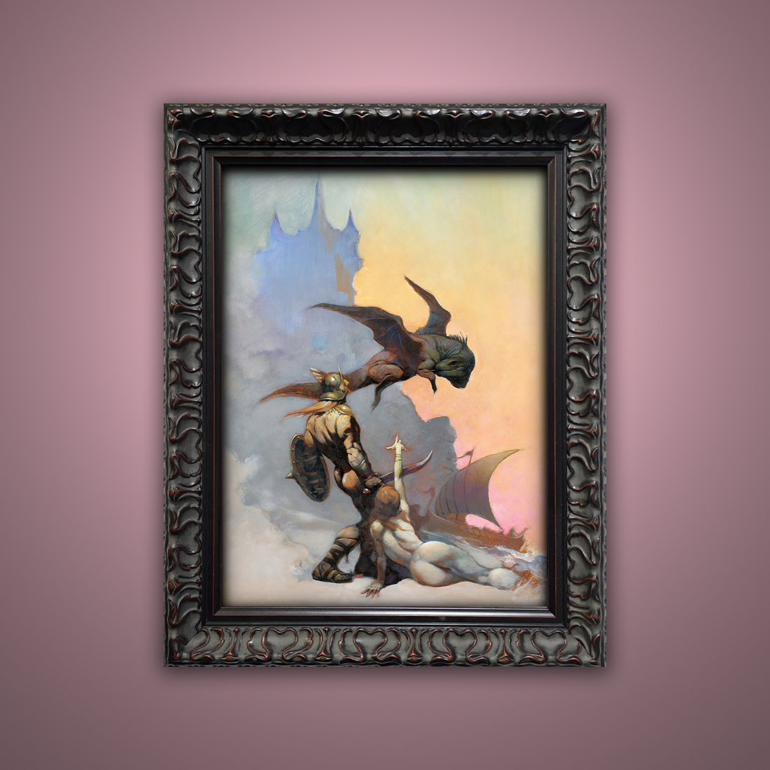 Frank Frazetta’s “Kavin&