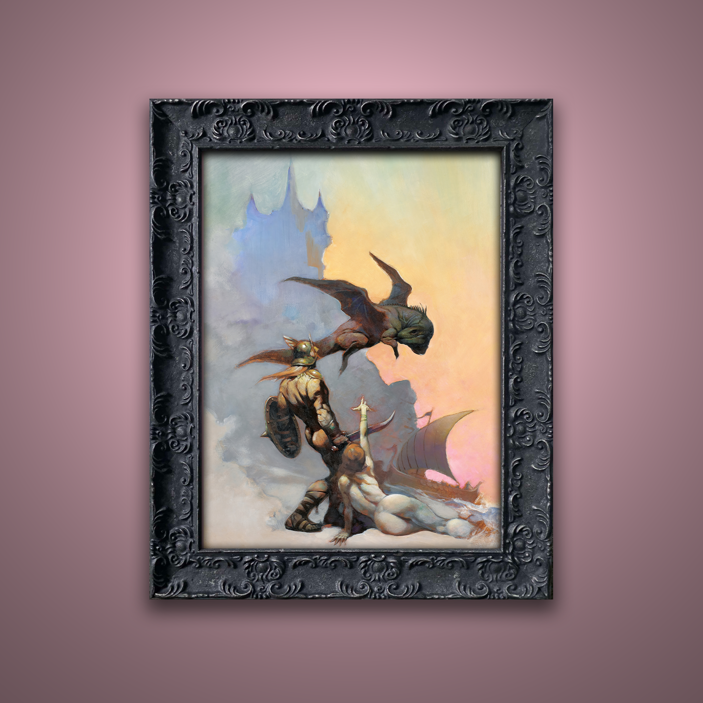 Frank Frazetta’s “Kavin&