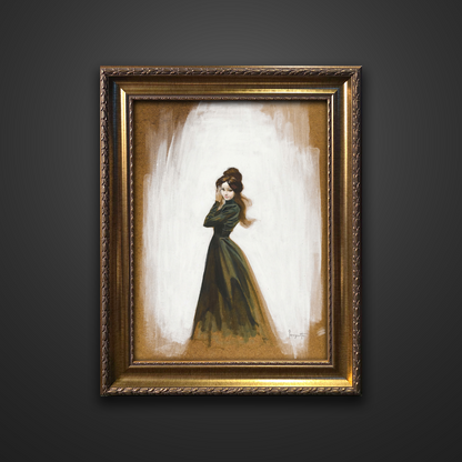 Frank Frazetta’s “Mina” artwork from the Frazetta Art Museum&