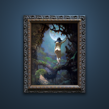 Frank Frazetta’s “Moon&