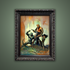 Frank Frazetta’s “The Solar Invasion” artwork from the Frazetta Art Museum&