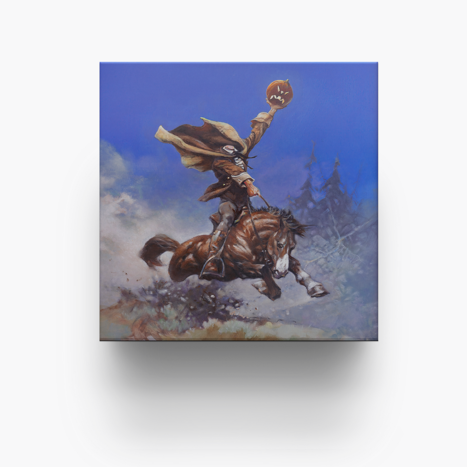 Frazetta 4x4 inch ceramic coaster featuring Frazetta&