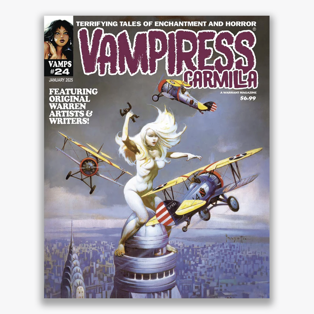 Cover of Vampiress Carmilla 