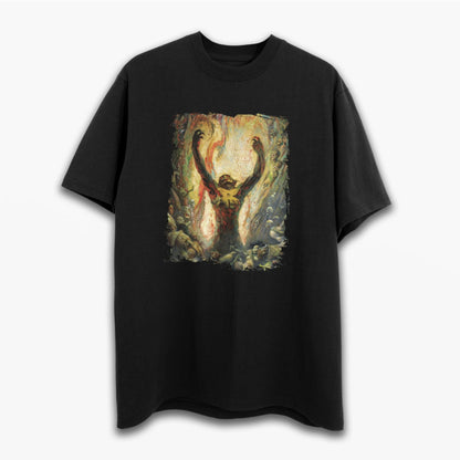 Reign of Wizardry T-Shirt – Frank Frazetta’s Iconic Fantasy Painting on Soft Cotton Tee