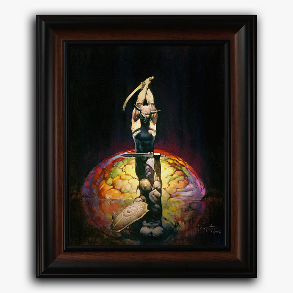 Frazetta-The-Brain-Fine-Art-