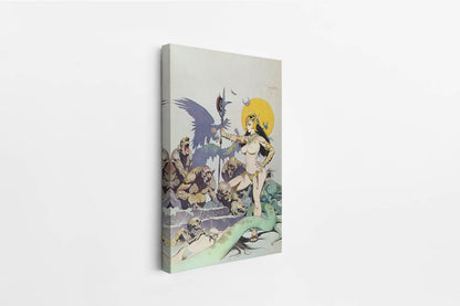 Ghoul Queen Canvas Wrap B-Stock