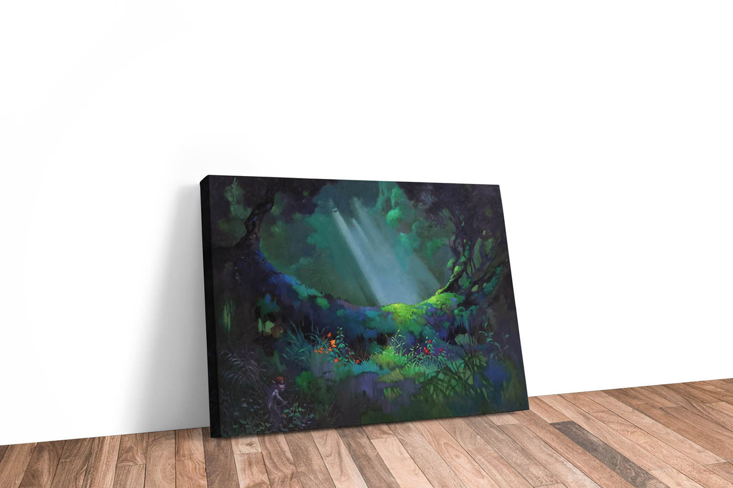 Glade of the Pixies Large Wrap Around Canvas