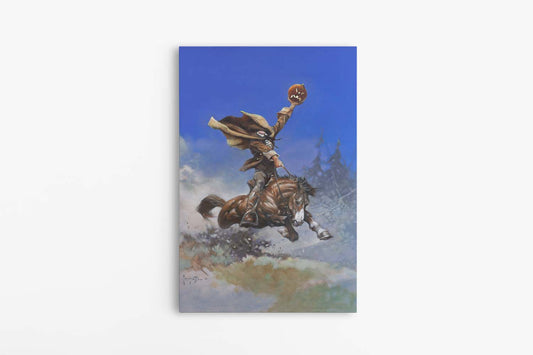 Headless Horseman Mini Wrap-Around Canvas Art