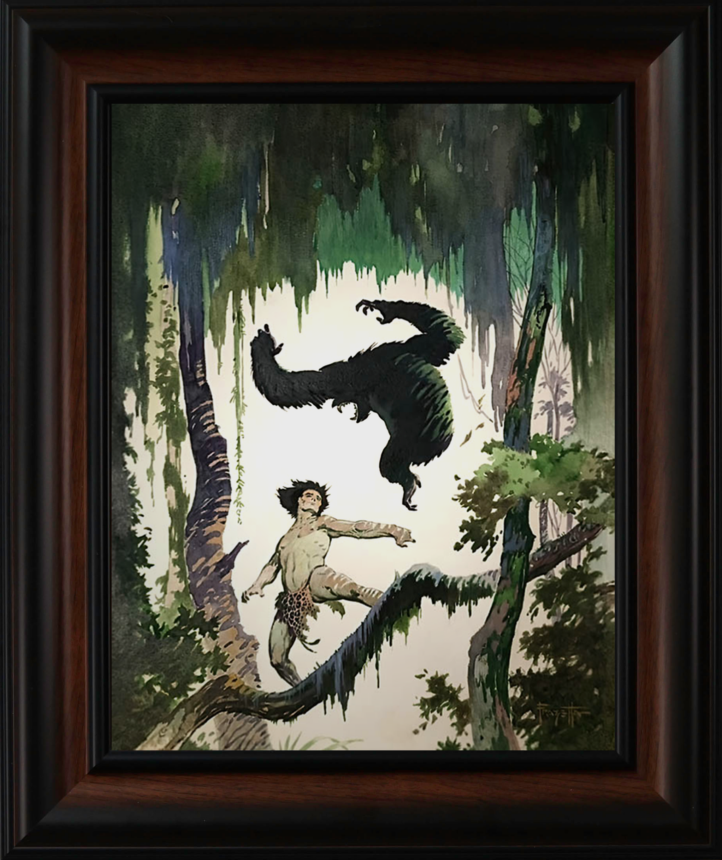 Jungle Tales of Tarzan Fine Art Print/Framed Art