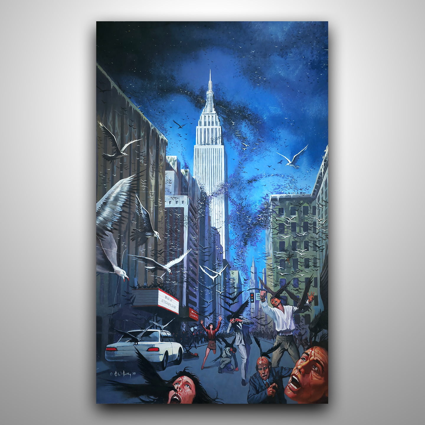 Ken Kelly Original Art: The Crows