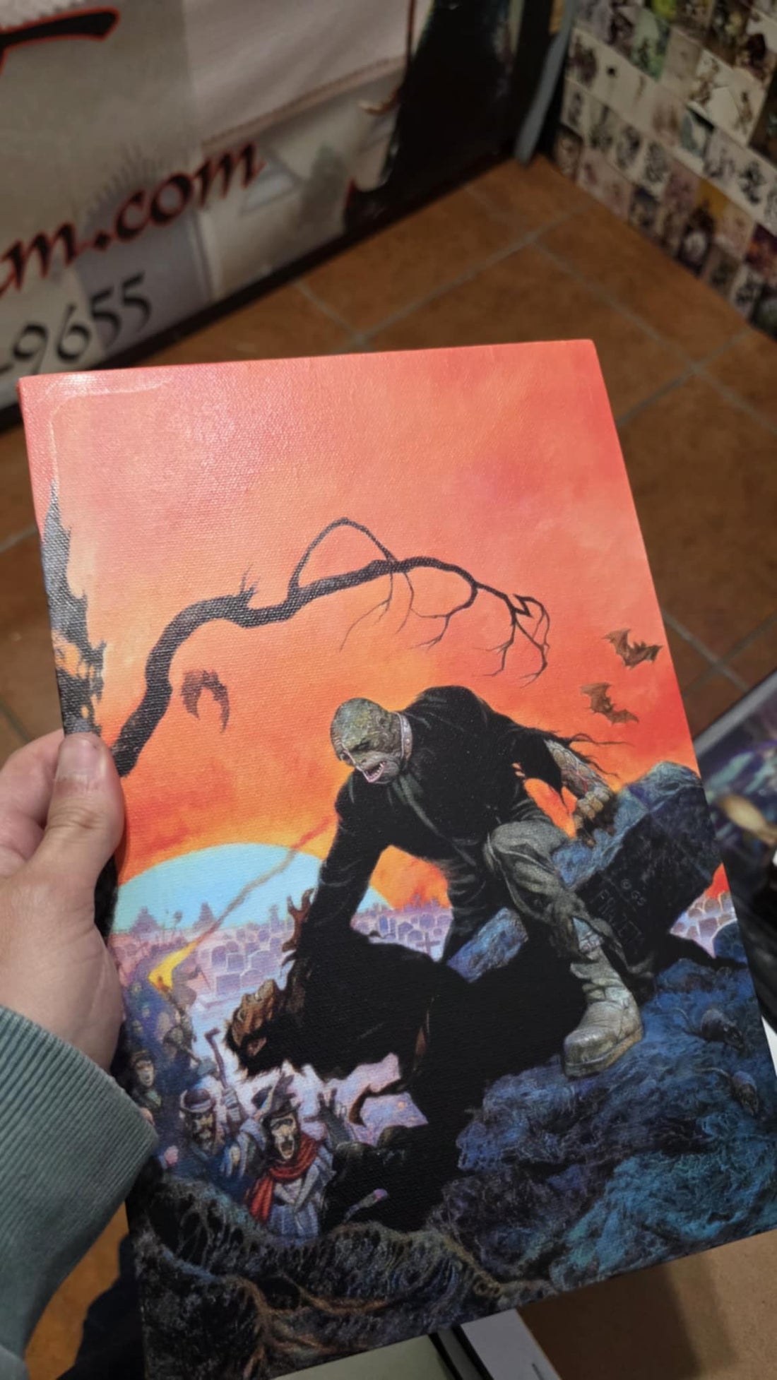 Beyond the Grave Canvas Wrap B-Stock