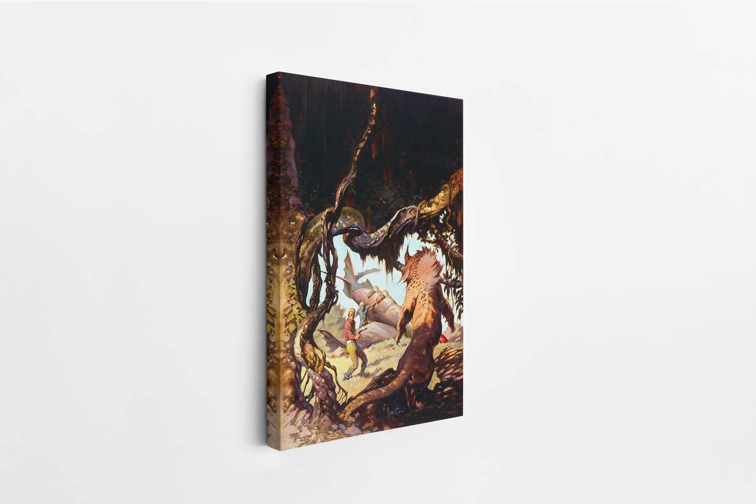 Beyond the Farthest Star Canvas Wrap B-Stock