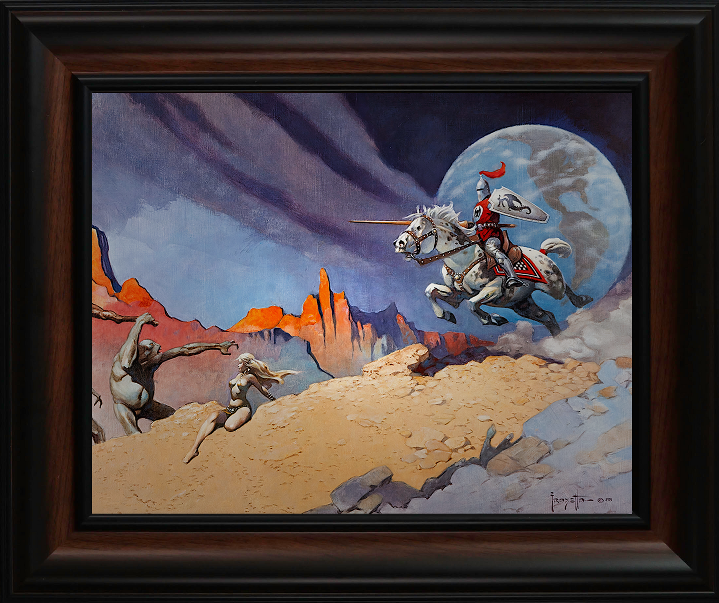 Moon Rider Fine Art Print/Framed Art