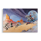 Moon Rider Mini Wrap-Around Canvas Art