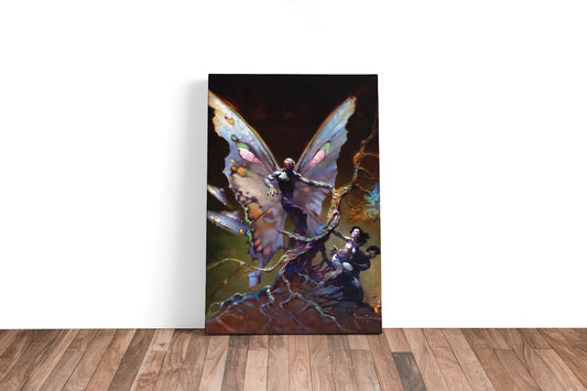 Mothman Large Wrap Around Canvas