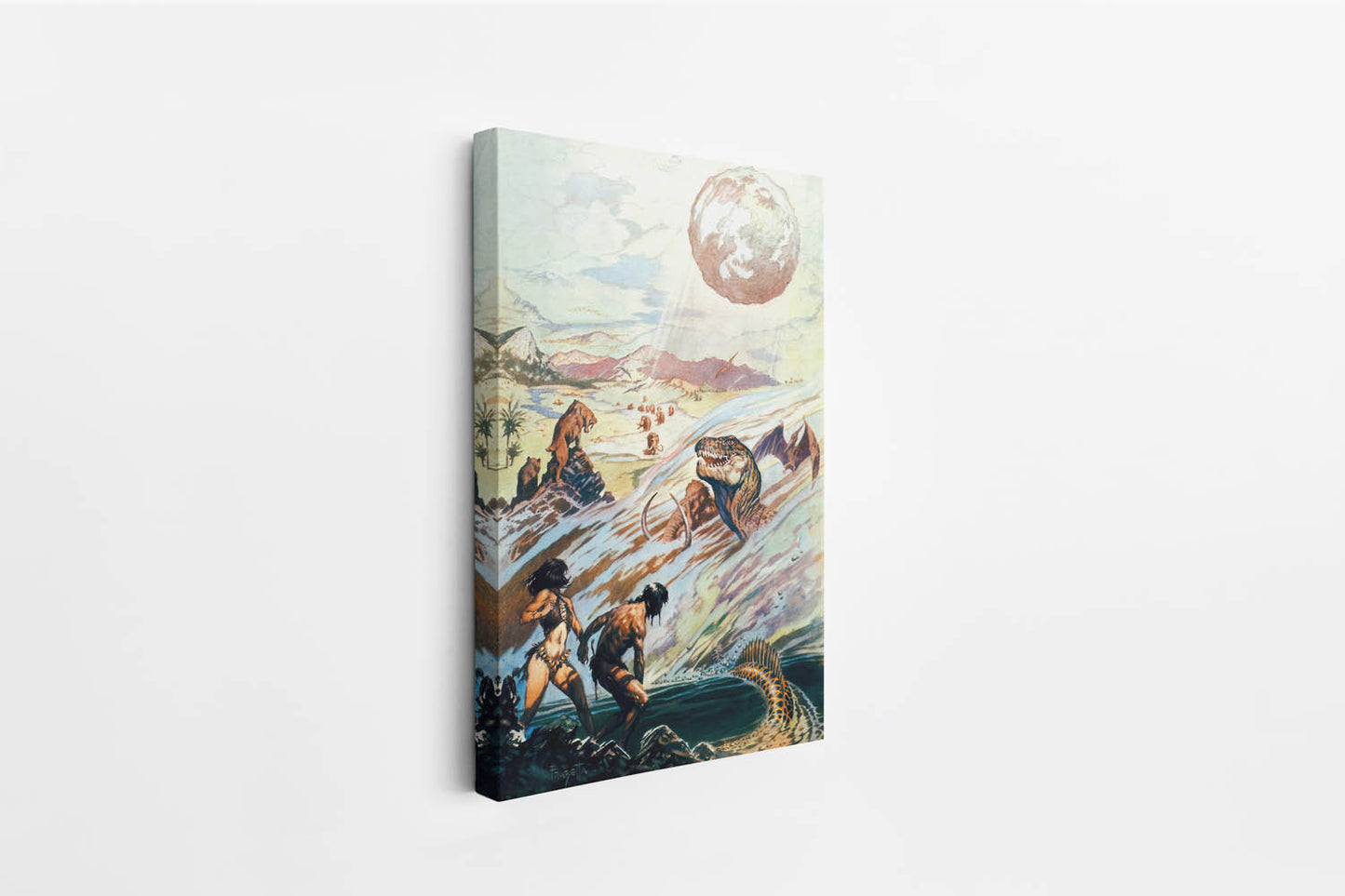 Out of Time's Abyss Mini Wrap-Around Canvas Art