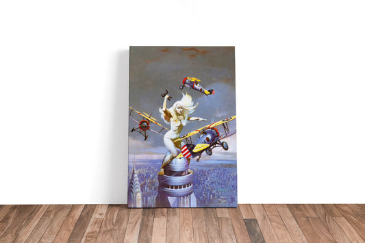 Queen Kong Large Wrap Around Canvas