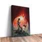 Red Planet Large Wrap Around Canvas