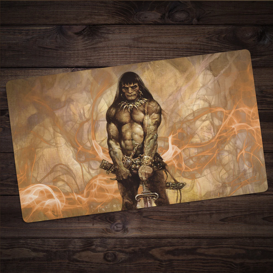 Inked Gaming Frazetta's The Barbarian Playmat