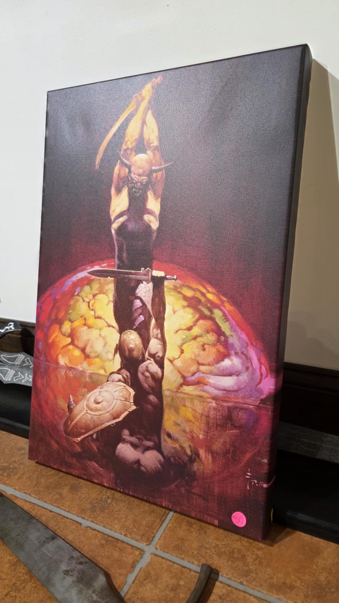 The Brain Canvas Wrap B-Stock