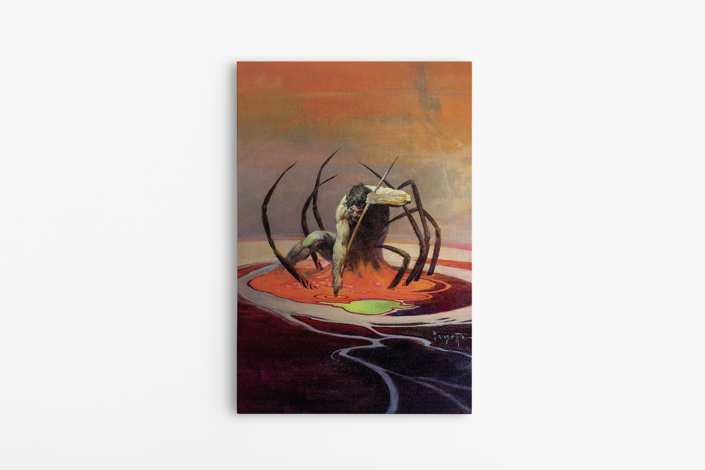 Spider Man Mini Wrap-Around Canvas Art