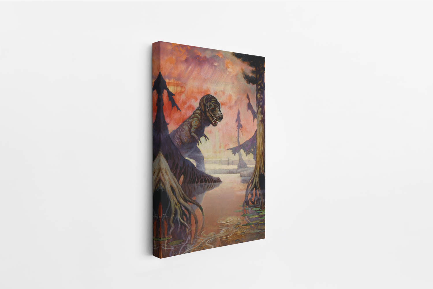 Swamp God Canvas Wrap B-Stock