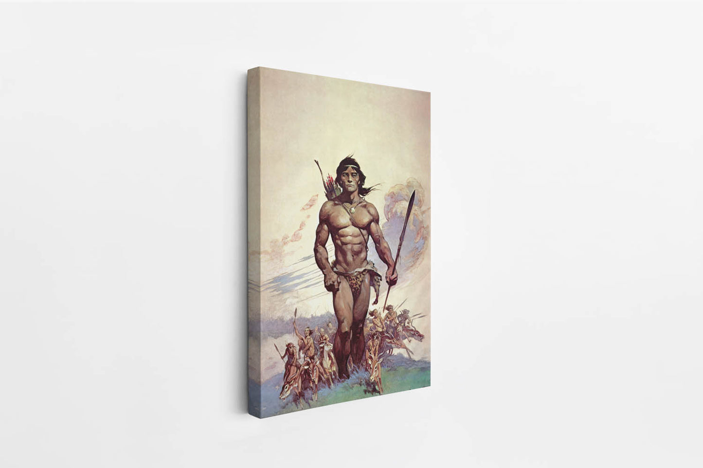 Tarzan and the Ant Men Mini Wrap-Around Canvas Art