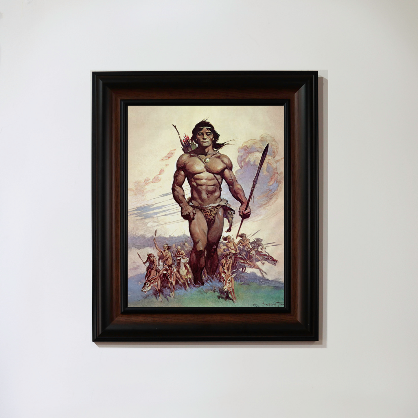 Tarzan and the Ant Men Fine Art Print/Framed Art