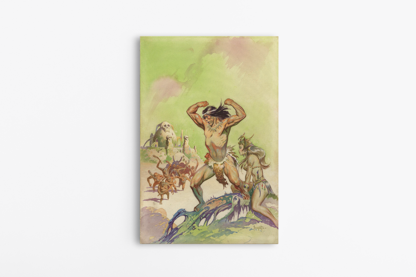 Tarzan the Invincible Mini Wrap-Around Canvas Art