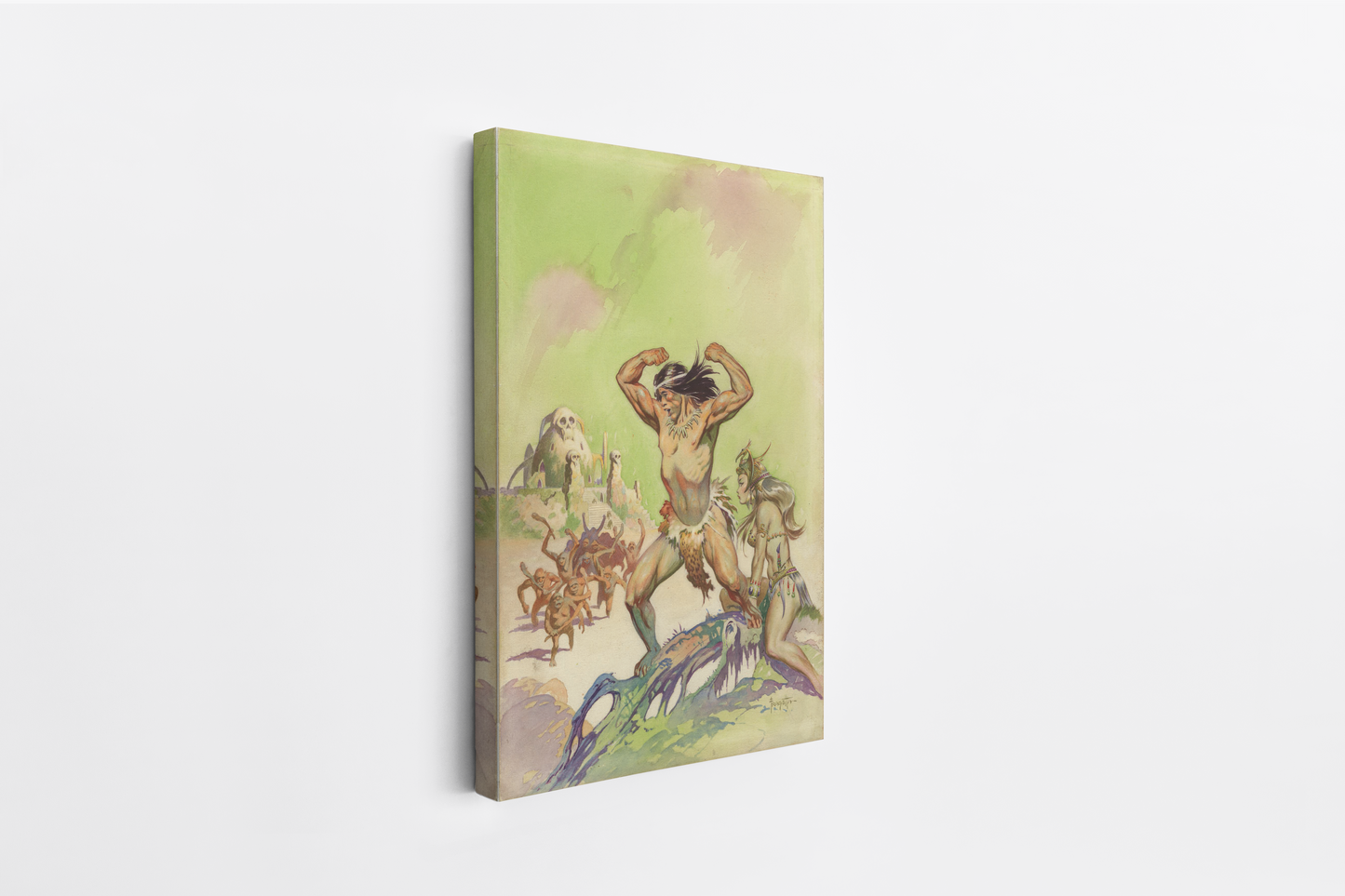 Tarzan the Invincible Mini Wrap-Around Canvas Art