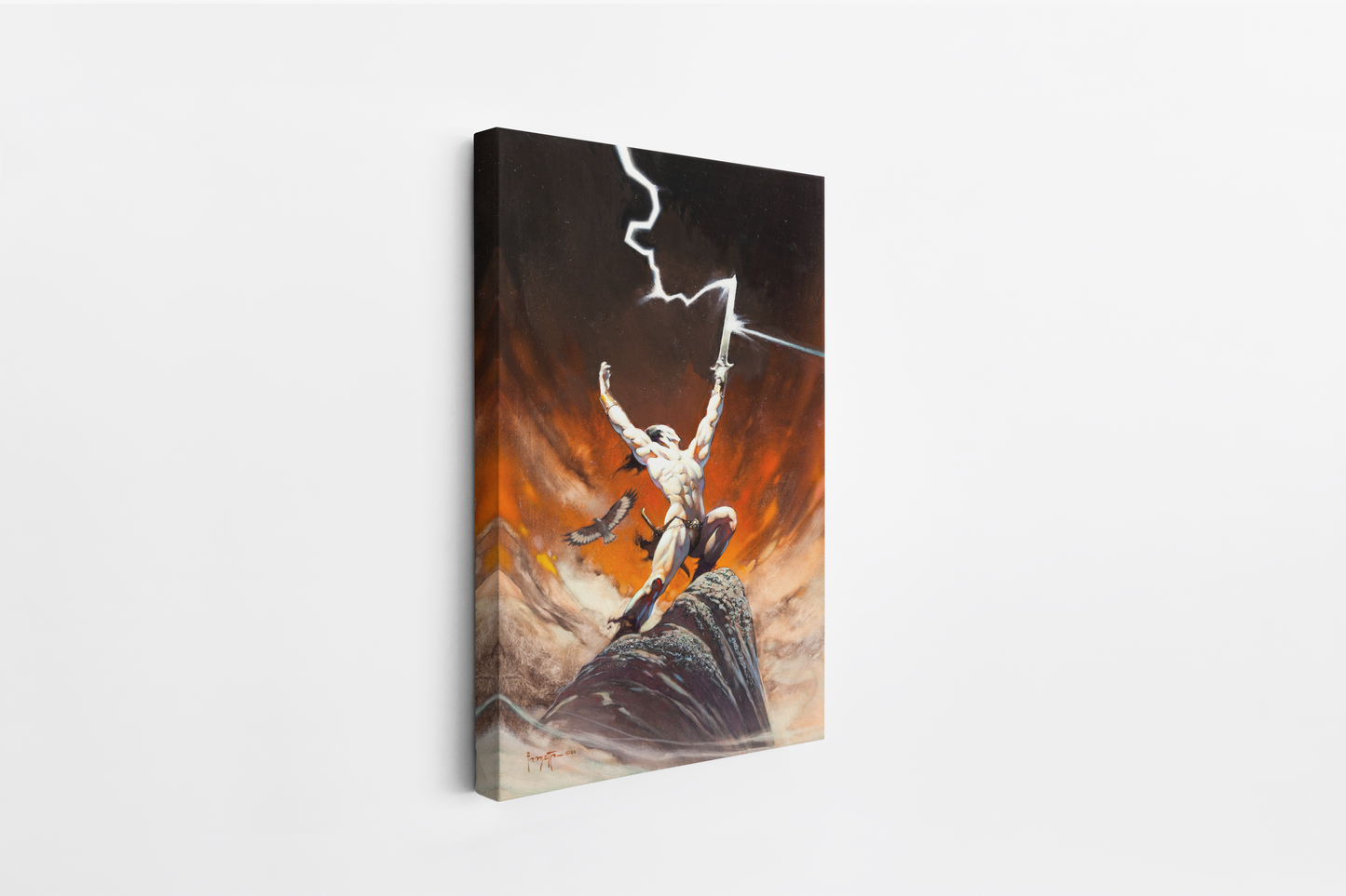 Tempest Mini Wrap-Around Canvas Art