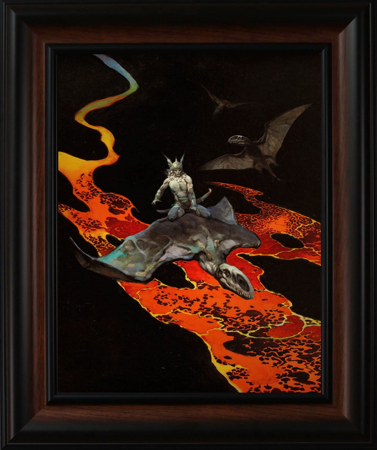 Thor's Flight Fine Art Print/Framed Art