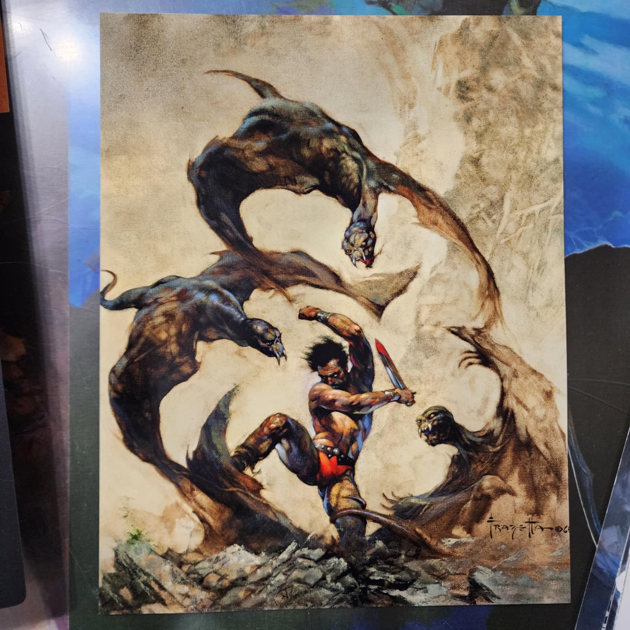 Winged Terror Fine Art Print B-Stock